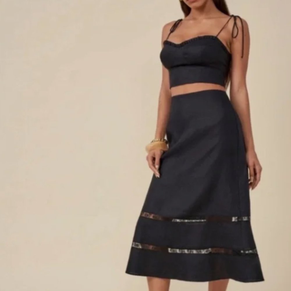 Reformation Linen Matching Set